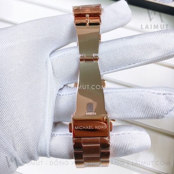Đồng Hồ Chính Hãng Michael Kors Nữ Ritz Rose Dial 37mm - Hình ảnh 4