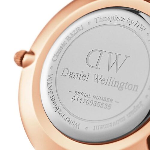 Đồng hồ DW nữ Classic Petite Reading White Rose Gold