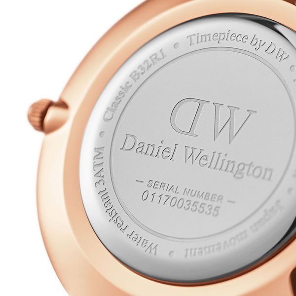 Đồng hồ DW nữ Classic Petite Sheffield White Rose Gold