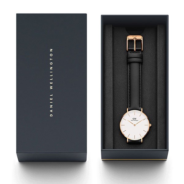 Đồng hồ DW nữ Classic Petite Sheffield White Rose Gold