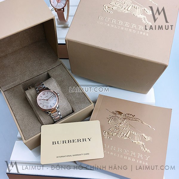 Đồng Hồ Chính Hãng Burberry Nữ The Classic Two Tone 32mm - Hình ảnh 7
