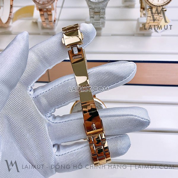 Đồng Hồ Chính Hãng Michael Kors Nữ Sofie Pave Peacock Gold Tone 36mm - Hình ảnh 5