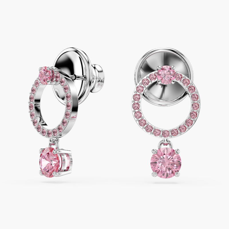 Bông Tai Swarovski Chính Hãng Attract Drop Earrings 5723565