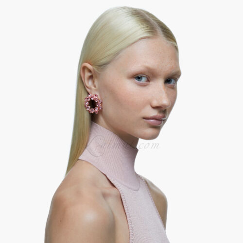 Bông Tai Swarovski Pear Cut Millenia Hoop Earrings 5614932