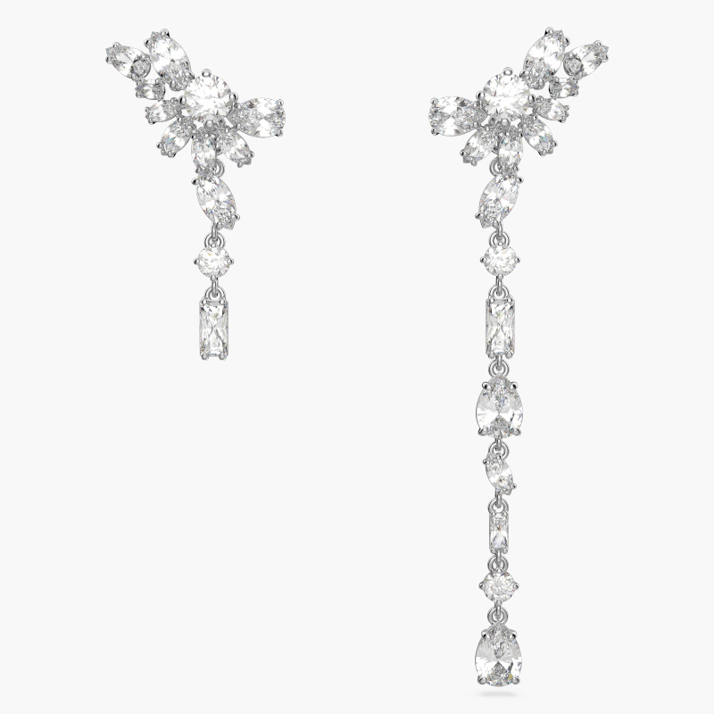 Bông Tai Swarovski Hoa Chính Hãng Flower Gema Drop Earrings 5644680
