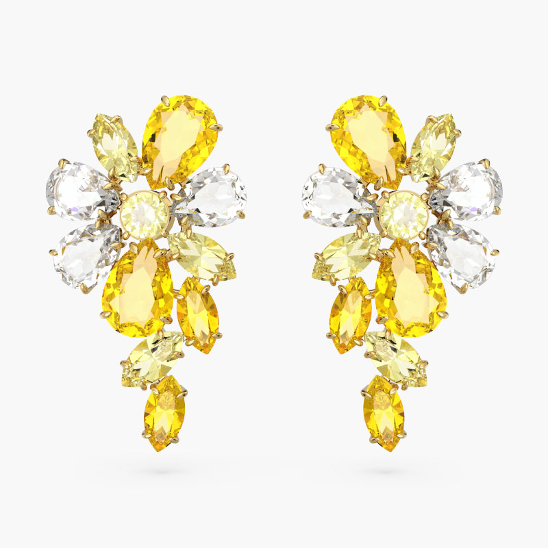 Bông Tai Swarovski Chính Hãng Flower Gema Stud Earrings 5652802