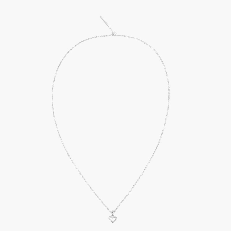 Charm Daniel Wellington Bạc S925 Heart Contour DW00401051