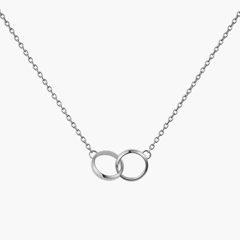 Dây Chuyền Daniel Wellington Elan Unity Necklace DW00400167 Silver, Bạc