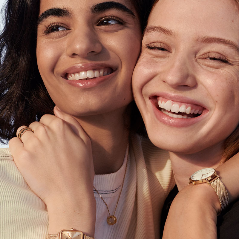 Dây Chuyền Daniel Wellington Elevation Necklace DW00400194 Rose Gold, Vàng Hồng