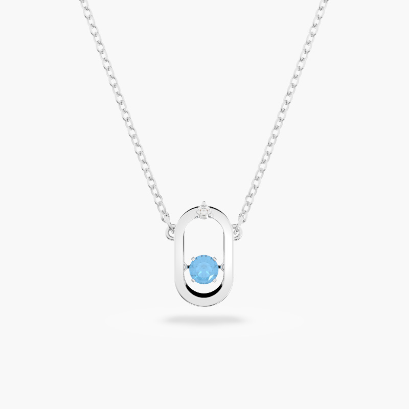 Dây Chuyền Swarovski Oval Shape Sparkling Dance Necklace 5479118