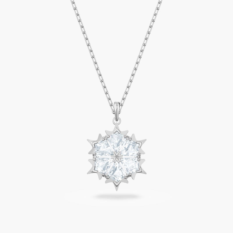 Dây Chuyền Swarovski Bông Tuyết Snowflake Magic Pendant 5428432