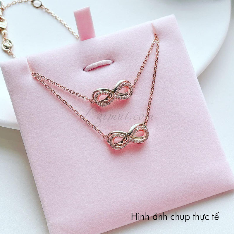Dây Chuyền Swarovski Tình Yêu Infinity Hyperbola Pendant 5684084