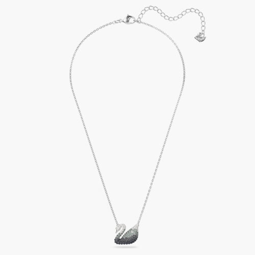 Dây Chuyền Swarovski Ombre Grey Iconic Swan Pendant 5614103