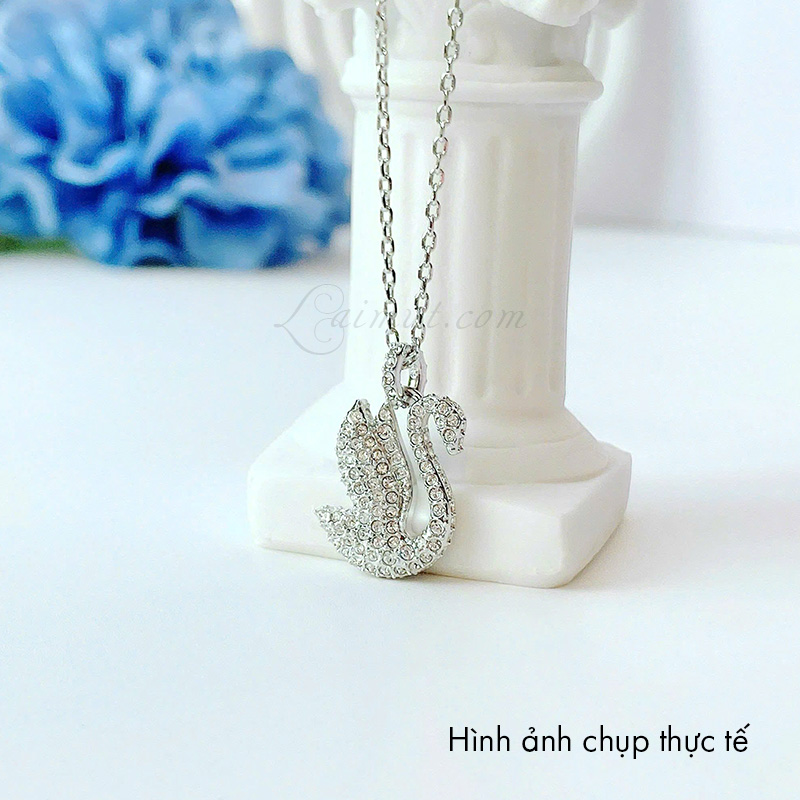 Dây chuyền Swarovski 5647872 Swan Pendant | Ảnh chụp thật 02