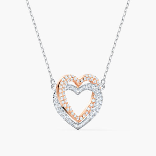 Dây Chuyền Swarovski Trái Tim Vĩnh Cửu Infinity Heart Necklace 5518868