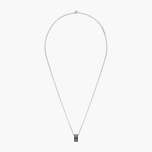 Dây chuyền Daniel Wellington DW00400307 chính hãng | Emalie Necklace Silver Black | Laimut | Tổng quan