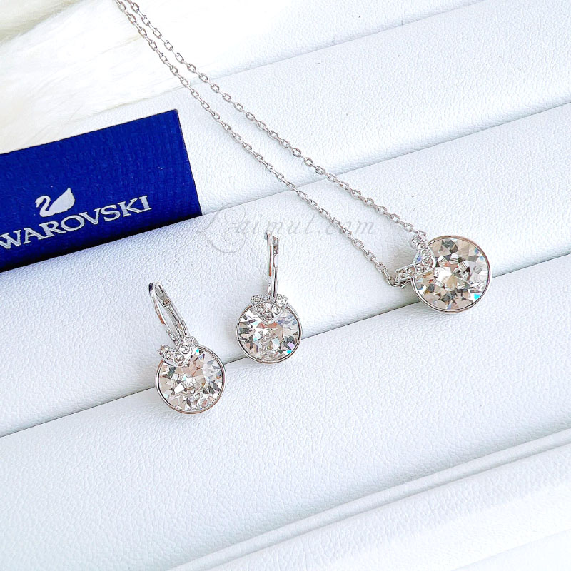 Hoa Tai Swarovski Chính Hãng Bella V Drop Earrings 5292855