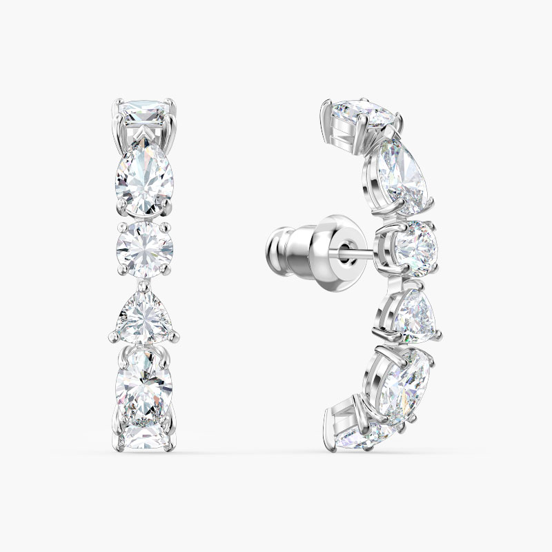 Khuyên Tai Swarovski Chính Hãng Tennis Deluxe Ear Cuffs