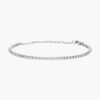 Lắc Daniel Wellington Chính Hãng Tennis Bracelet DW00400386 Màu Bạc