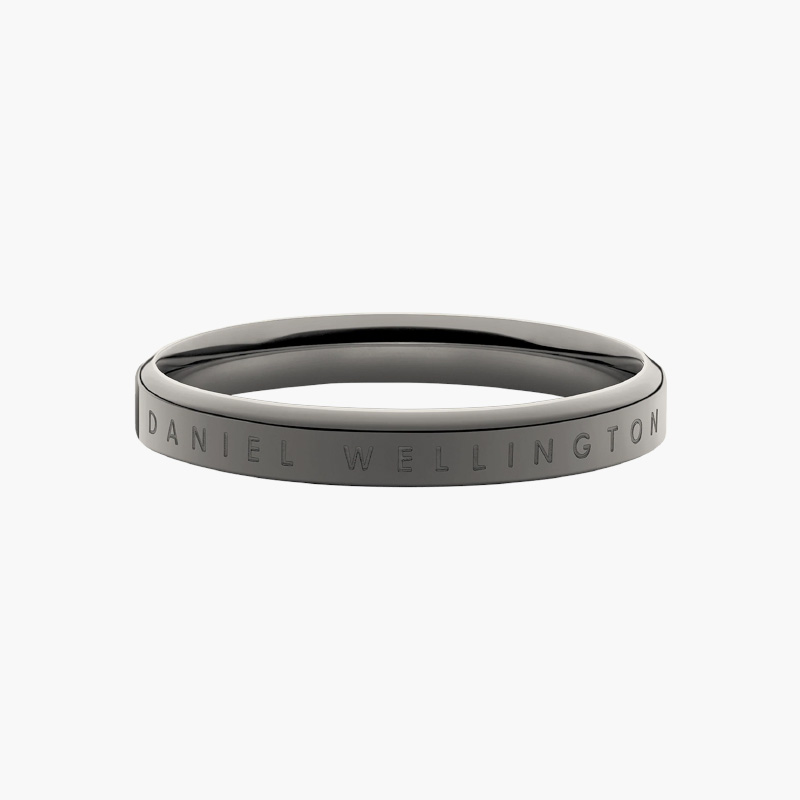 Nhẫn Daniel Wellington Chính Hãng Classic Ring Graphite, Màu Xám