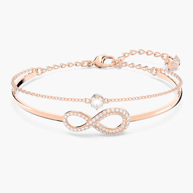 Vòng Swarovski Tình Yêu Vĩnh Cửu Chính Hãng Infinity Bangle 5518871