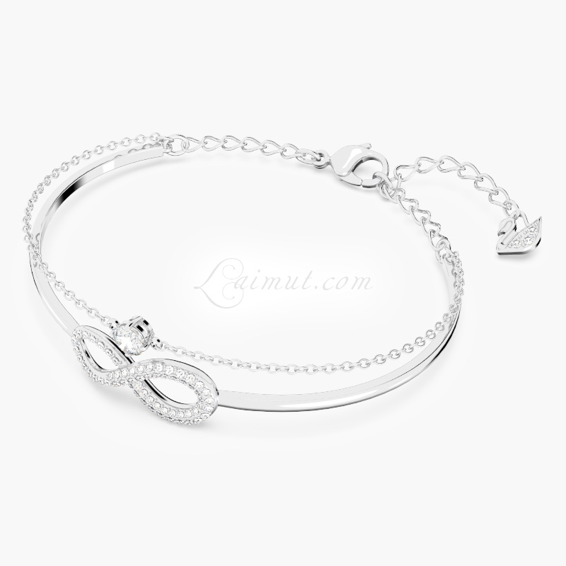 Vòng Swarovski Tình Yêu Vĩnh Cửu Chính Hãng Infinity Bangle - Hình ảnh 4