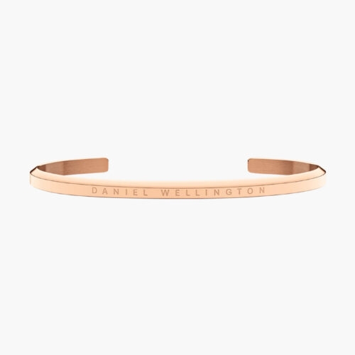 Vòng Cuff Daniel Wellington DW00400003 DW00400001 Chính Hãng Classic Bracelet, Màu Vàng Hồng