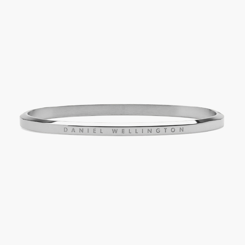 Vòng Tay Daniel Wellington DW00401655 DW00401646 Classic Bangle Chính Hãng Silver