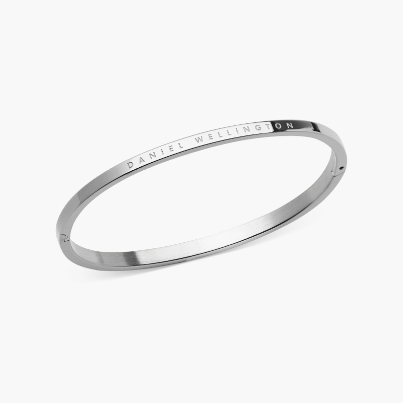 Vòng Tay Daniel Wellington DW00401655 DW00401646 Classic Bangle Chính Hãng Silver