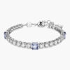 Vòng Swarovski Chính Hãng Blue Mixed Cuts Matrix Tennis Bracelet 5666426