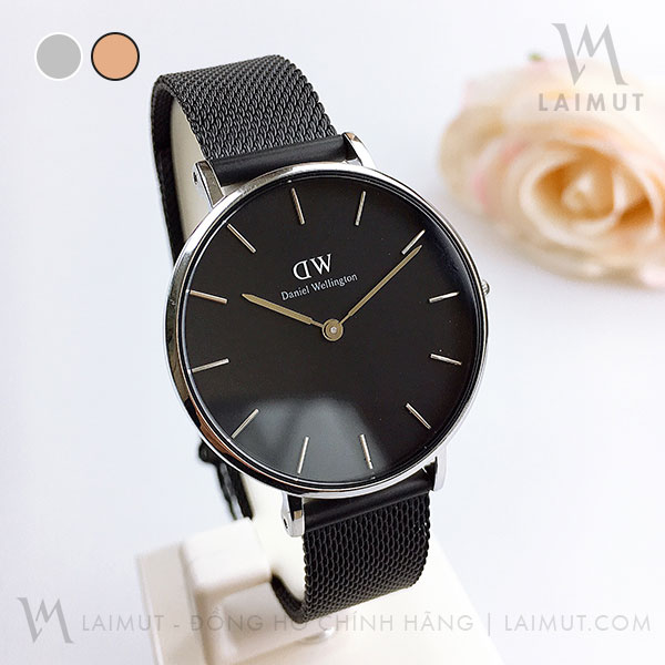 Đồng Hồ Chính Hãng DW Nữ Classic Petite Black Ashfield