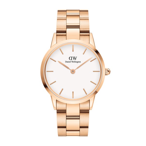 Đồng Hồ DW Chính Hãng Nam Nữ Iconic Link Rose Gold